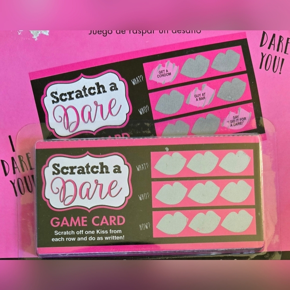 2 NEW PACKS SCRATCH A DARE GAME BACHELORETTE PARTY/BRIDAL SHOWER - Picture 3 of 4